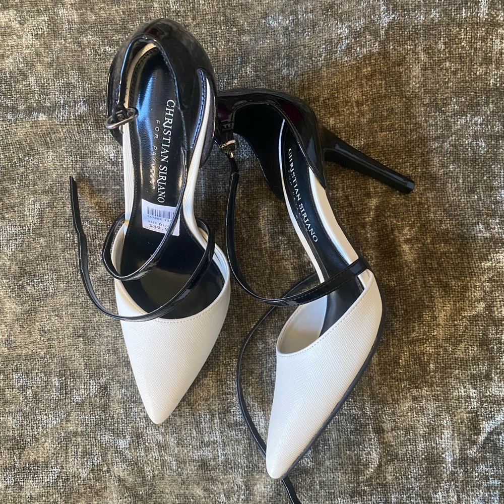 Black & White Heels